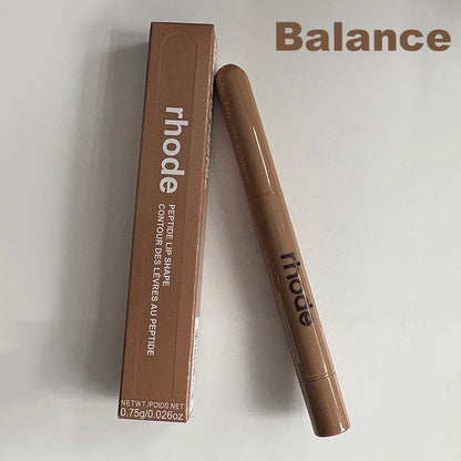 Skin Peptide Lip Shape Pen Lip Liner Long Lasting Lip Tint Pencil Pen Makeup Lipstick Powder Blusher Gloss Rouge Makeup