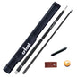 Crical Carbon Fiber Pool Cue Stick Carbon fiber Billiard Cue Stick Kit  low deflection 3/8*8 joint with billar Cases
