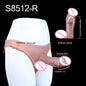 SXXY Silikon Unterhosen & Boxershorts mit Penishülle Männlicher Masturbator Strap-on Hohl Dildo Sexspielzeug für Männer Frauen