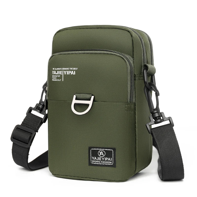 Sport-Handytasche Umhängetasche Gürteltasche Geldbörse Münzgeldbörse Retro-Schlüsselhalter Kleine Geldtasche