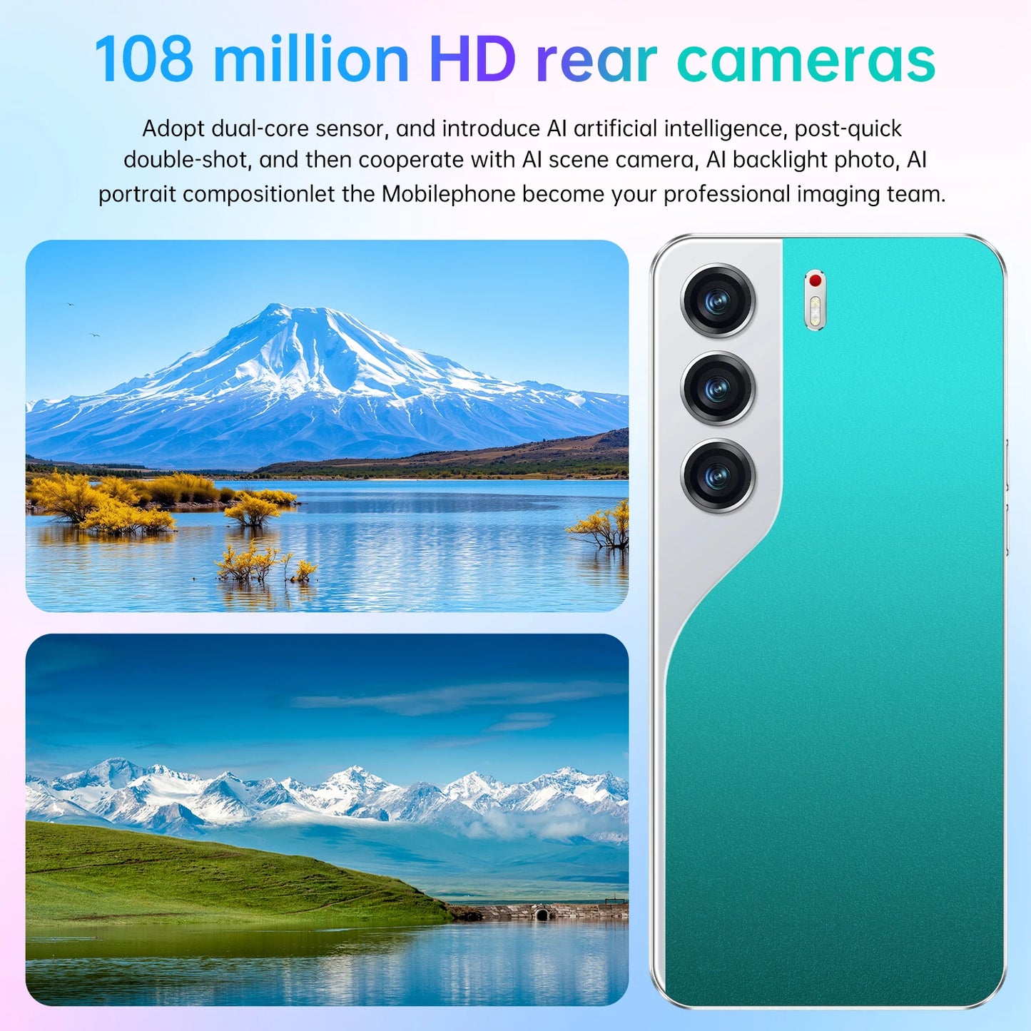 2025 New Camon 40 Pro 5G 22GB 2TB Original Smart 7.3-inch Dual SIM Android 15 Global Version 72+108MP Camera 7800mAh Battery HOT