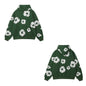 Hoodie Cross border European and American Hot selling Cotton Foam Printed Tears Hoodie Men's and Women's Hoodies