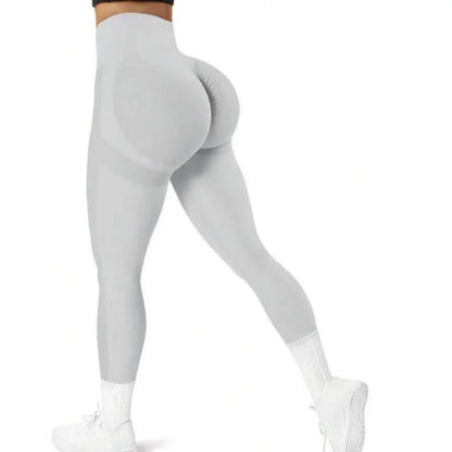 Teglex Women's High-Waist Seamless Yoga Capri Pants | Sculpting Tummy Control Leggings