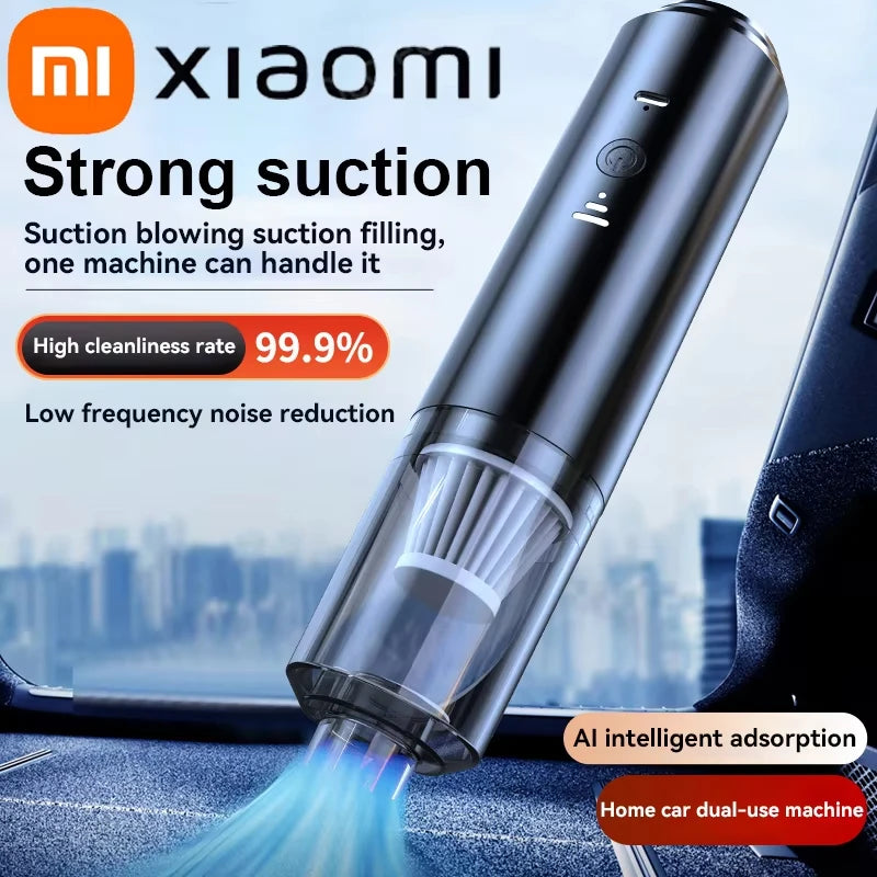 Xiaomi Staubfänger Tragbarer Staubsauger Leistungsstarke Saugkraft elektrisch Kabellos Smart Home Reinigung Auto Staubsauger 2025 NEU