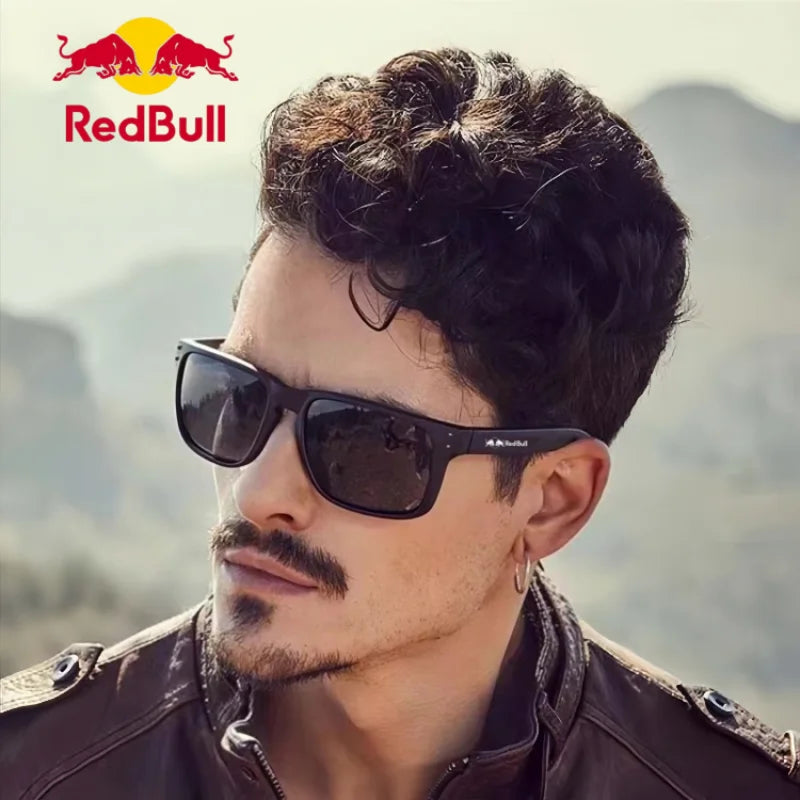 Red Bull Fashion F1 Polarisierte quadratische Sonnenbrille für Damen und Herren Hochwertige Verarbeitung Sonnenbrille UV-Schutzbrille