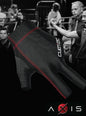 CUETEC Axis Bridge Champion High Performance Breathable Comfort Billiard Navy Glove - Fits Left Or Right Hand Size M/L/XL