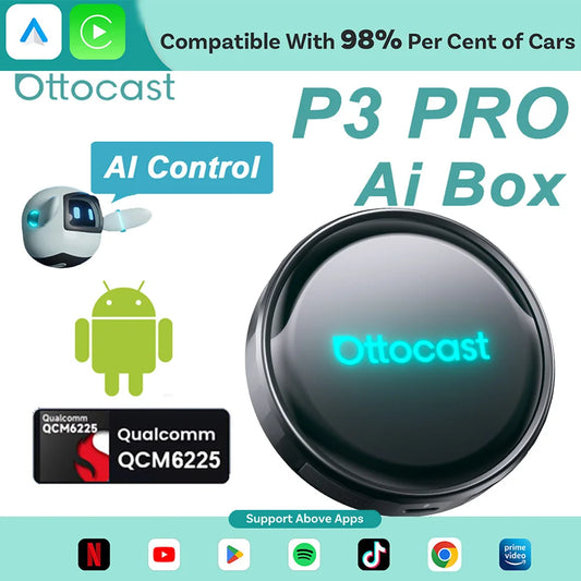 Pro Wireless CarPlay Android Auto Adapter