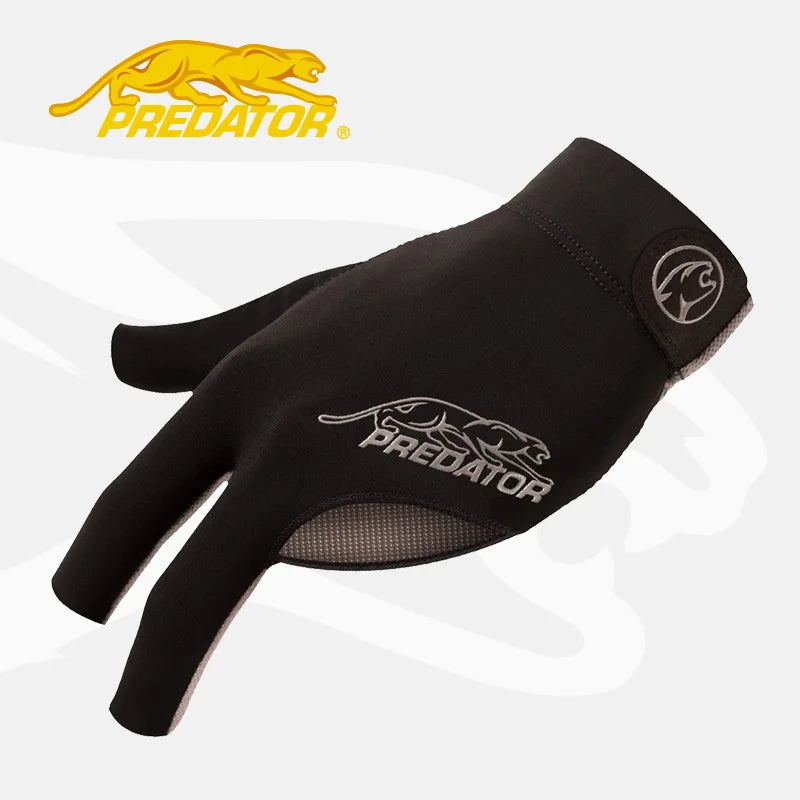 PREDATOR Non-Slip Billiard Glove – Left Hand 3-Finger