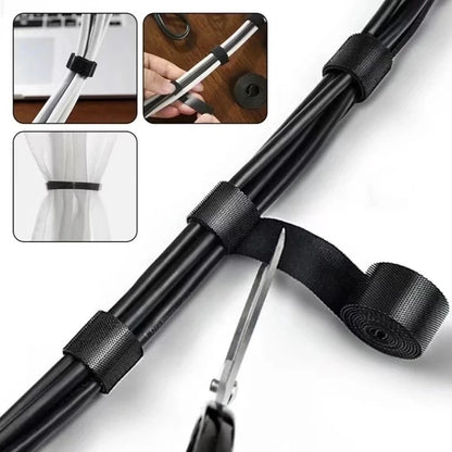 Cable Organizer Wire Winder Tape 1M/5M - Cord Ties