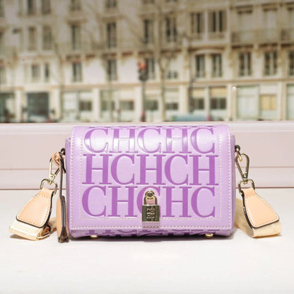 Light Luxury Carolina Herrera Brand Fashion Women's Crossbody Bag Small Square Bag  Shoulder Bag Sophisticated Style