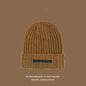 2023 Fashionable Men's Autumn And Winter Knitted Hats Large Size Warm Cold Beanie Hat Loose Big Head Ware Knitting Hat For Men