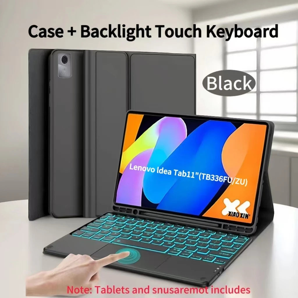 Case for  Lenovo Idea Tab 11-inch TB336FU/ZU, Wireless Bluetooth Keyboard cover for Lenovo Idea Tab 11-inch,Removable keyboard