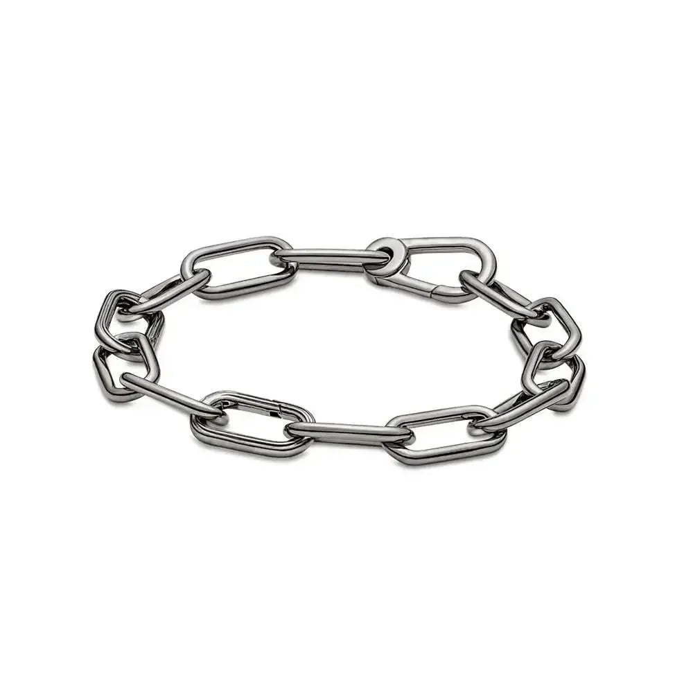 2025 New 925 Sterling Silver Classic Fashion Pearl Link Bracelet Splicing Chain High Jewelry Accessory for Mother's Day