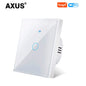 AXUS EU WLAN Smarte Lichtschalter Touch-Schalter RF433 Kein Neutralleiter Smart Home Life Tuya App Steuerung Unterstützt Alexa Google Home