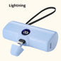 Liboer Schnelllade Powerbank LED-Anzeige Externe Mobile Batterie für iPhone Samsung Xiaomi OPPO Kompakte Powerbank