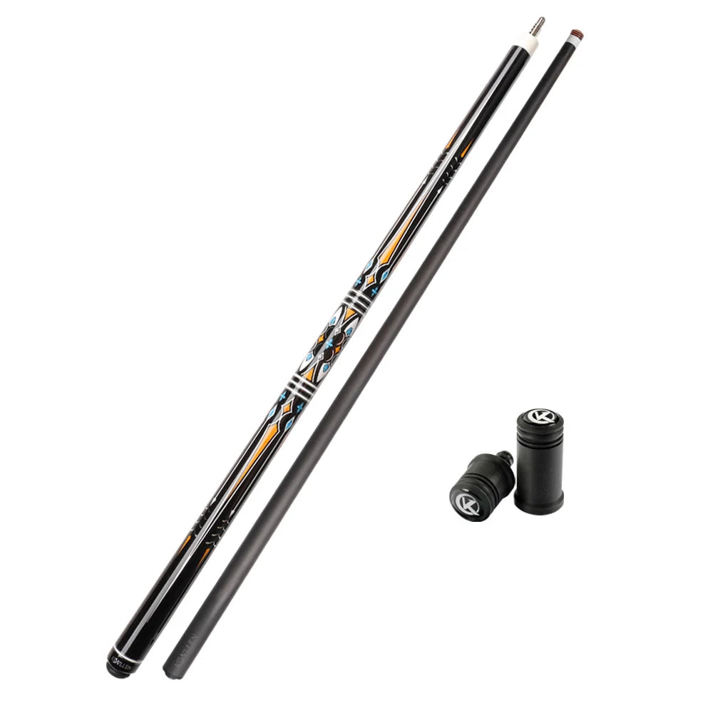 ZOKUE Carom Stick Professional Carom Billiard Cue Korean 3 Cushion Billiard Cue Carom Taper 12mm Tip 142 cm Libre Cue with Case