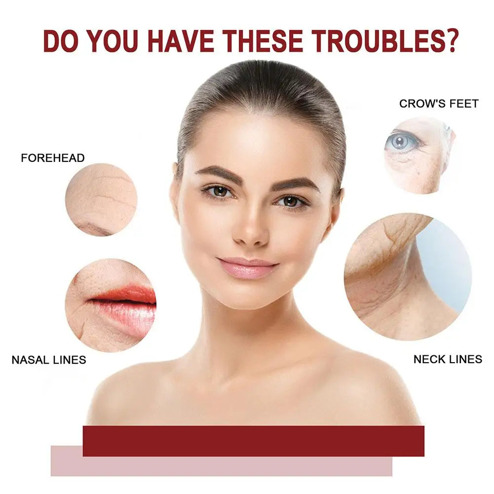 Retinol B3 Faltenentferner Gesichtsserum Sofortige Straffung und Lifting Anti-Aging Flüssigkeit Mildert feine Linien Aufhellendes Hautpflegeprodukt