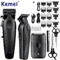 Kemei Professional Haarschneider-Set Elektrorasierer Herren-Haarschneidemaschine Haarschneider-Set für Herren Elektrischer Trimmer