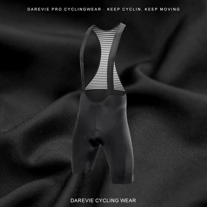 DAREVIE Men's Cycling Bretelle Seamless 2.0 PRO Level Men Cycling Shorts 6H 500KM Ride Men's Cycling Bib Shorts 4-Way Stretch