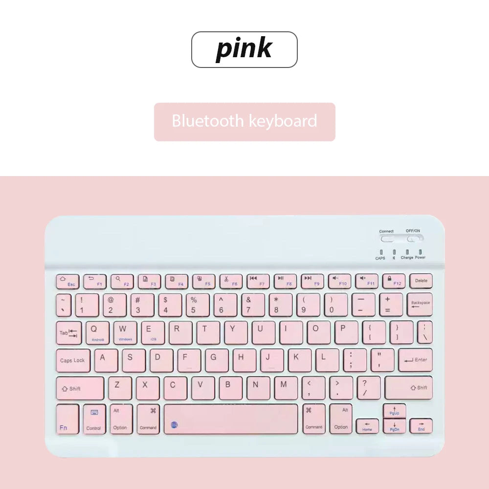 Mini Bluetooth Keyboard & Mouse for iPad Tablet Phone