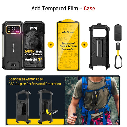 Teglex Ulefone Armor 27 Pro 5G Robustes Smartphone | 10600mAh | 64MP Nachtsicht | 24GB | IP68