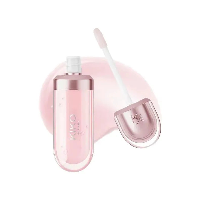 KIKO 3D Hydra Lipgloss Mirror Lip Glaze Shimmer Moisturizing Pearlescent Color Liquid Lip Gloss Plump Glossy Non Stick Cup Balm