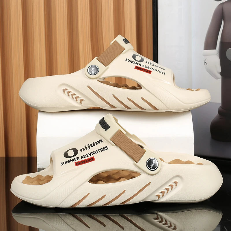 Men's EVA Soft-Sole Platform Slides Sandals