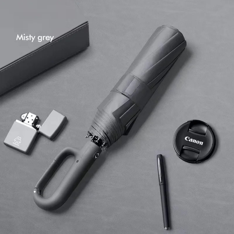 20 Rib Fully Auto Folding Double Umbrella Extra Large