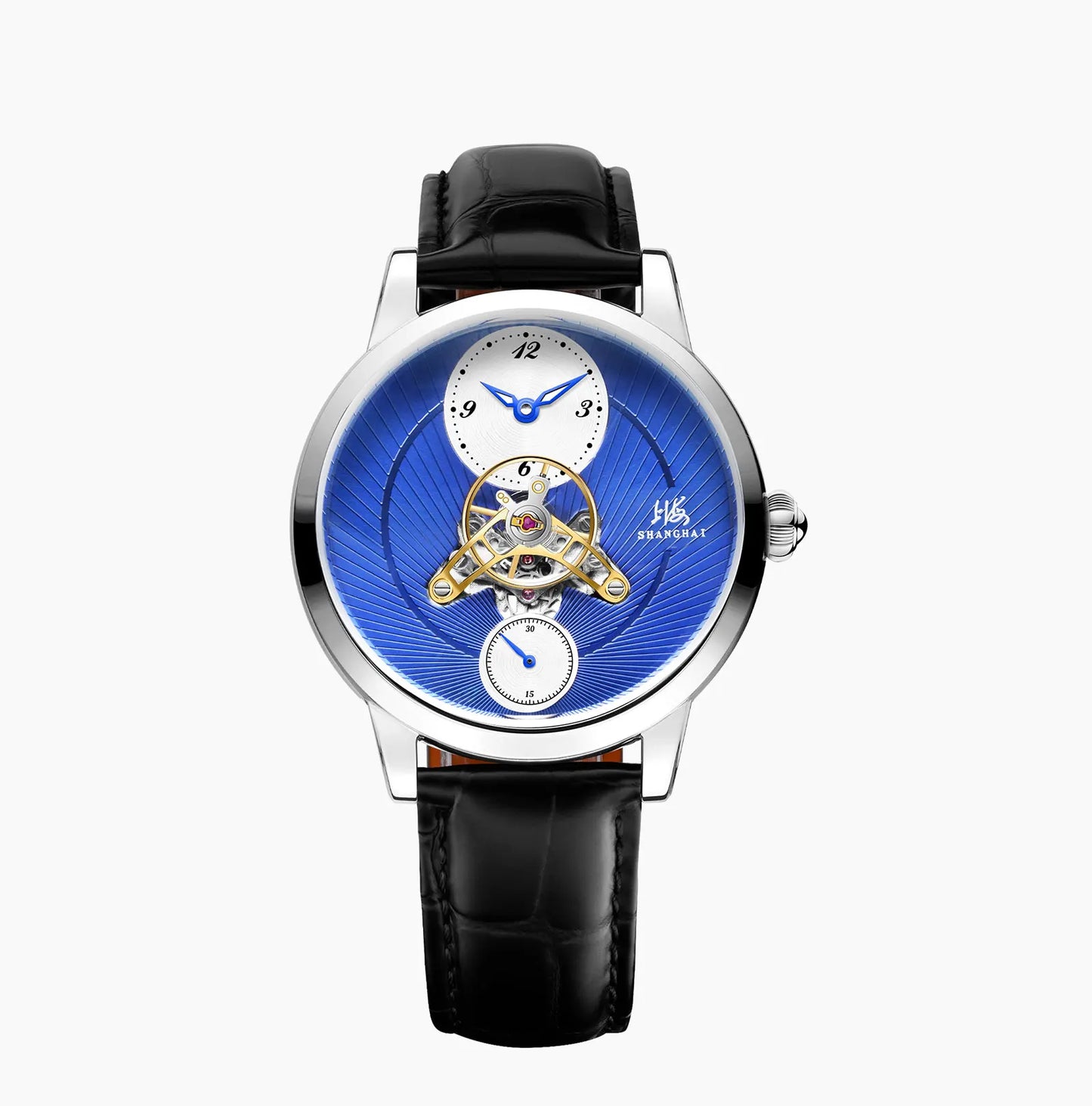Sky Dome Series Mechanical Watch 42mm Center Flywheel Automatic Sapphire Watches