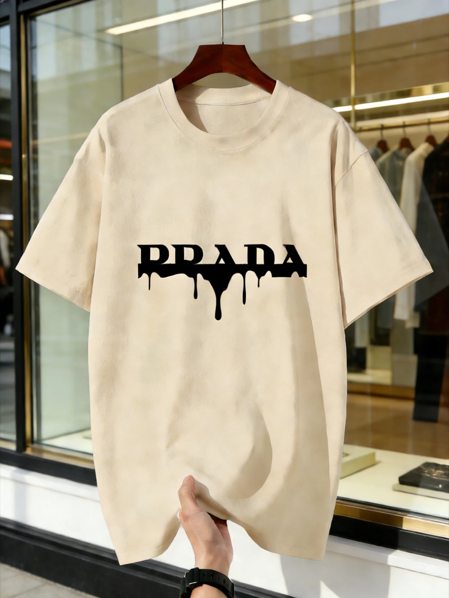 Bedrucktes, lockeres, lässiges und modisches Kurzarm-T-Shirt mit hochwertigem Buchstabenmuster für Kinder für Jungen und Mädchen