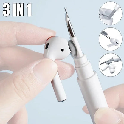 2 IN1 Reinigungsset Kopfhörer Reinigungsstift für Airpods 3 Pro Hülle 13 Bürste Headsets Reiniger Ohrstöpsel Reinigungsgeräte