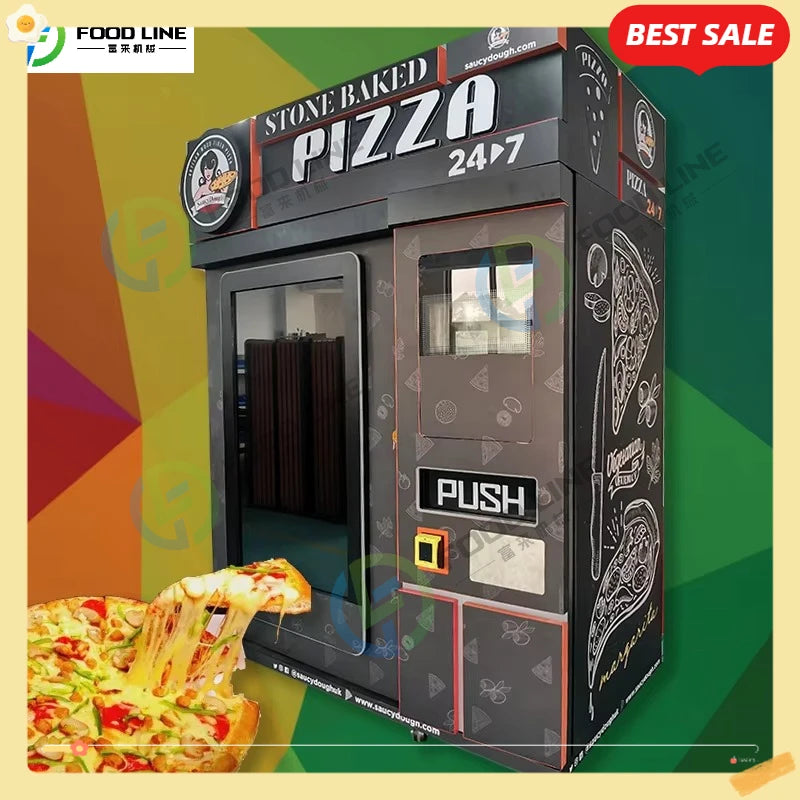 Pizza-Automat Großhandel Frische Fast-Food-Pizza-Verkaufsmaschine Automat Kaufen Individueller Pizza-Automat