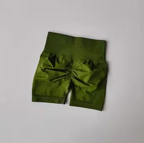 Damen-Sporthose mit Pfirsich-Po-Lifting, hoher Taille und Taillenstraffung, schlankmachende Laufhose, schnell trocknend, dreiviertel-enge Hose