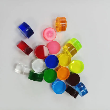 14mm Acrylic Pool Cue Tips 6pcs – Jump & Break Billiard