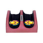 Electric Foot Massager Shiatsu Kneading Deep Tissue Relax Heated Roller Calf Pain Relief Fatigue Muscles Vibrator Machine Health