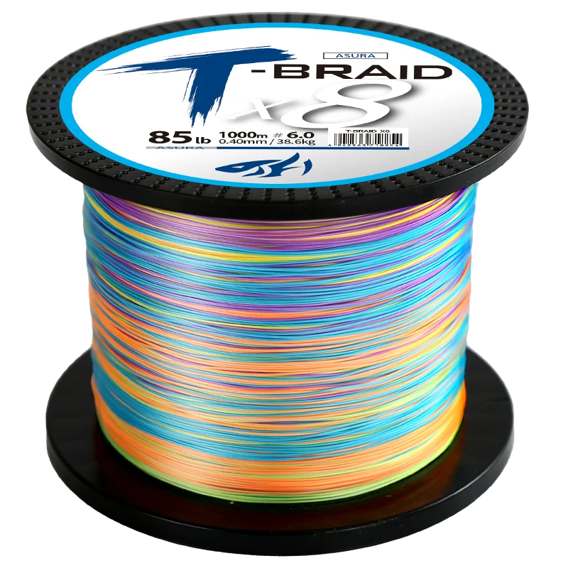 Thornsline Asura Series 8 Strands 4 Braided 1000M 3000M Fishing Line Multifilament PE Line For Carp Fishing  Saltwater pesca New