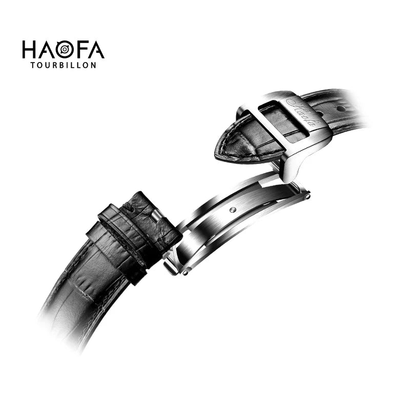 Haofa GMT Flying Tourbillon Men's Watch Sapphire