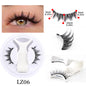 Heiß 1 Paar magnetische Wimpern, handgefertigt, flauschige Nerz-Imitat-Wimpern, wiederverwendbare natürliche falsche Wimpern und magnetische Pinzetten Set Make-up