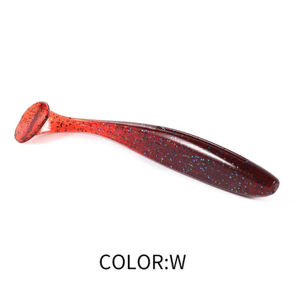 2021 Supercontinent shiner 50mm 75mm 100mm Fishing Lures soft Artificial Bait easy for hooking up big pike