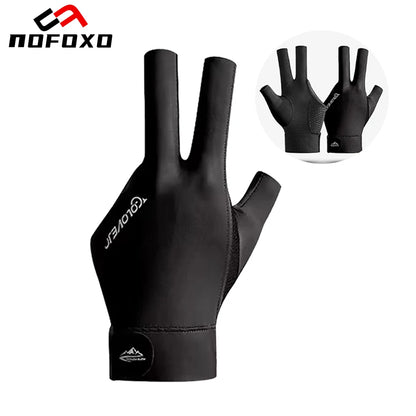 Black three-finger glove with 'NOFOX' branding on a white background