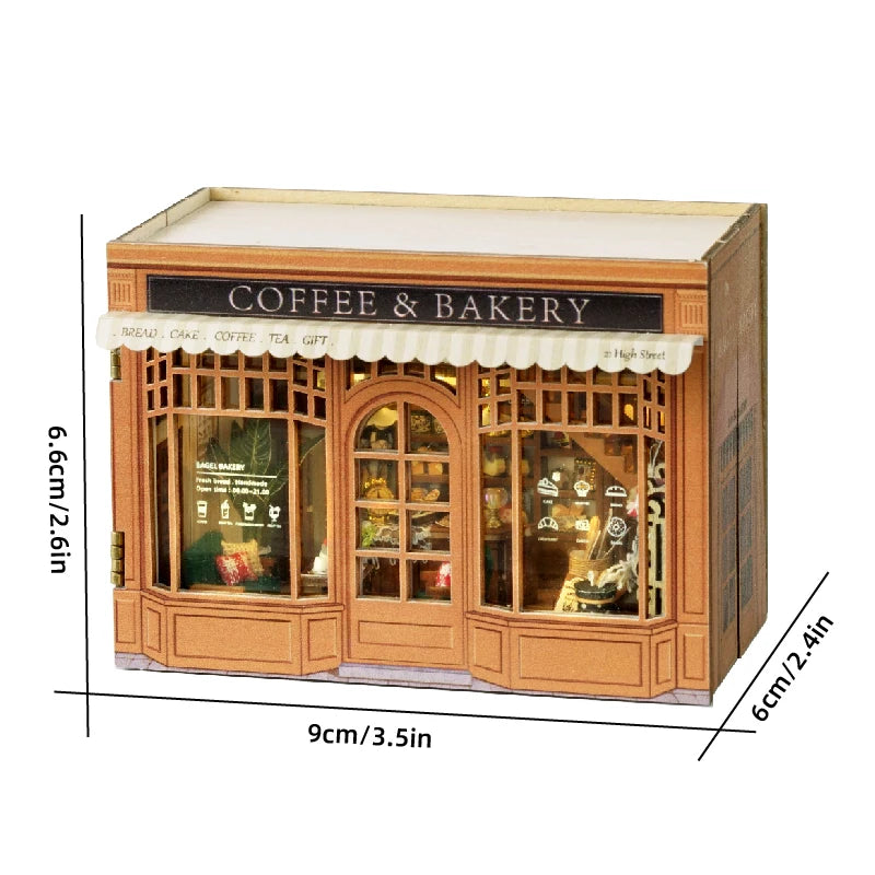 DIY Miniature Doll House 3D Puzzle Building Model Kit