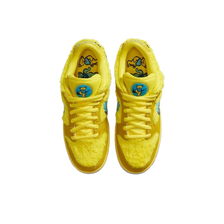 POIZON Nike X Grateful Dead Sb Dunk Low 'Yellow Bear' CJ5378-700