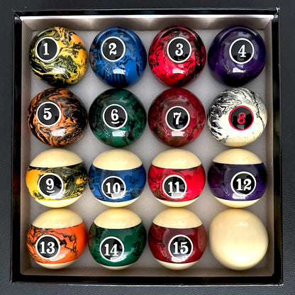 High-Quality Resin Dream Billiard Ball Set