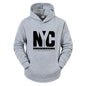 New Autumn And Winter Men's Casual Fashionable Comfortable Letter Printed Long Sleeved Hooded Versatile Sportswear Pullover