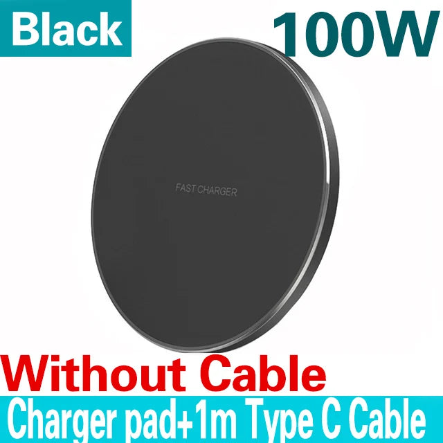 200W Wireless Charger Pad | iPhone & Samsung