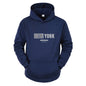 New York City Men's and Women's Hooded Fashion Letter Print Pattern Sportswear Casual Harajuku Hooded Pullover Sportswear