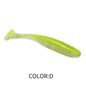 2021 Supercontinent shiner 50mm 75mm 100mm Fishing Lures soft Artificial Bait easy for hooking up big pike