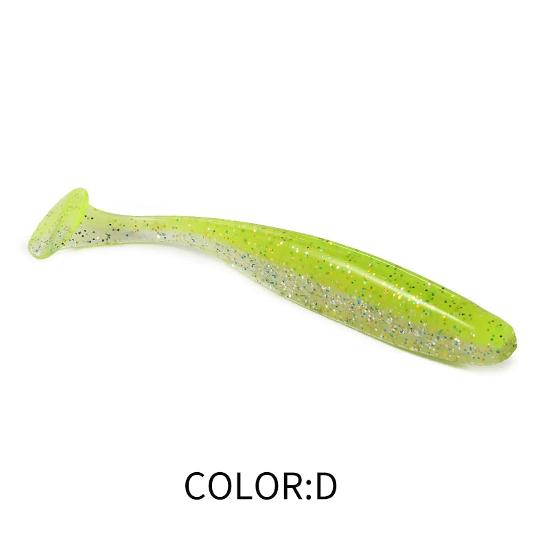 2021 Supercontinent shiner 50mm 75mm 100mm Fishing Lures soft Artificial Bait easy for hooking up big pike