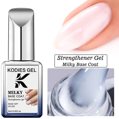 KODIES GEL Chrome Top Coat Nail Powder Finish UV Gel Nail Polish 15ML Super Shine Topcoat No Wipe Semi Permanent DIY Nails Art