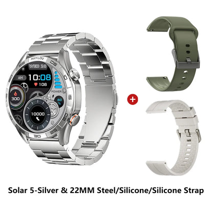 HAYLOU Solar 5 AMOLED Smartwatch Voice Calling Men